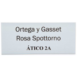 Placa de buzón personalizada Matrícula de inicio Placas grabadas