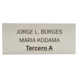 Personaliza tu placa online - Placas Buzón